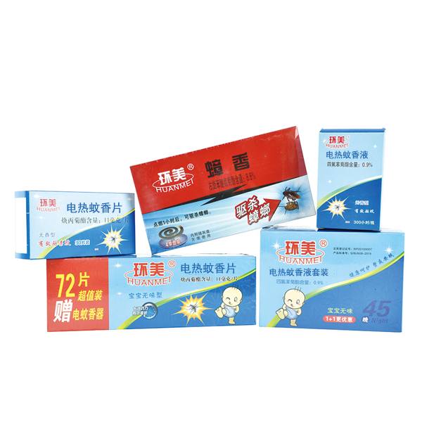 環(huán)美-蟑香、電熱蚊香液、電熱蚊香片